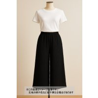 生地：ポリエステル系 シャーリングニット（黒）