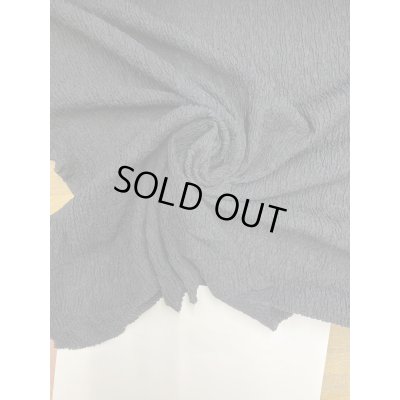 画像6: 生地：ポリエステル系 シャーリングニット（黒）