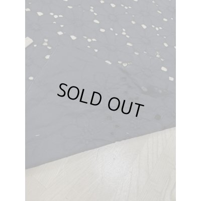 画像5: 生地：綿100％花刺繍レース生地（黒）