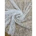 画像7: 生地：両耳切れ70cm幅ポリエステル100％花柄刺繍レース（白）