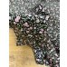 画像8: 生地：綿100％小花プリント平織（ブラック）