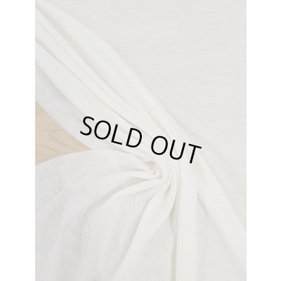 画像6: 生地：ウール変わり織りダブルジャージニット（アイボリー）