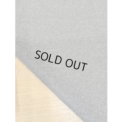 画像4: 生地：カシミヤ入りウール ソフトメルトン（グレー）