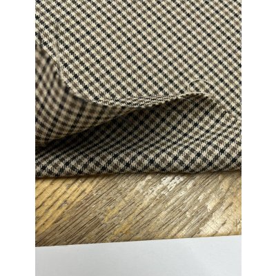 画像5: 生地：ポリエステルストレッチチェック柄織物（ベージュ系）