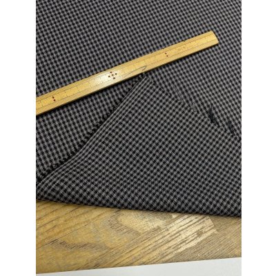 画像4: 生地：ポリエステルストレッチチェック柄織物（グレー系）