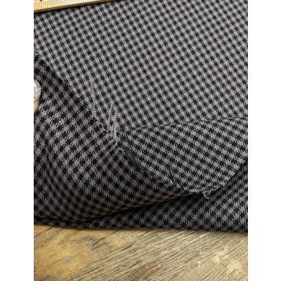 画像5: 生地：ポリエステルストレッチチェック柄織物（グレー系）