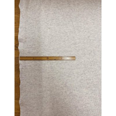 画像2: 生地：綿100％裏毛ニット（霜降りキナリ杢）