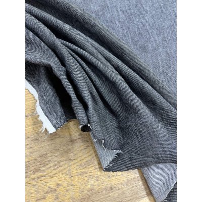 画像6: 生地：綿ストレッチデニム調（ブラック）