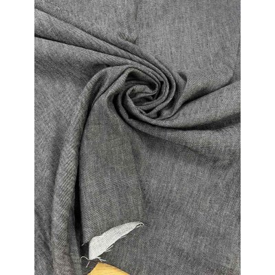 画像7: 生地：綿ストレッチデニム調（ブラック）