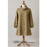 生地：ポリウールミックスプリントスムース（ベージュ）