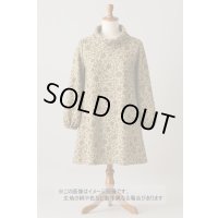 生地：ポリウールミックスプリントスムース（ベージュ）