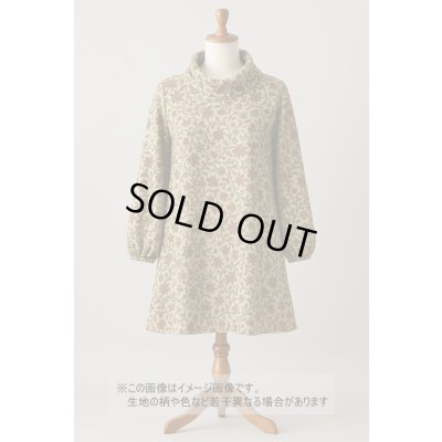 画像1: 生地：ポリウールミックスプリントスムース（ベージュ）