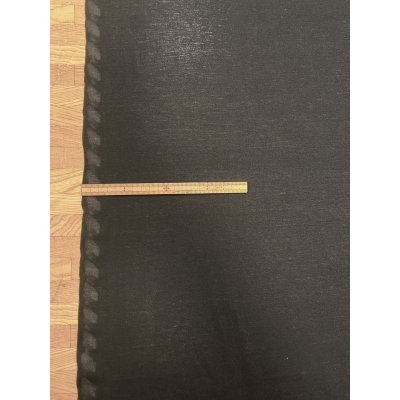 画像2: 生地：綿100％無地薄手天竺ニット（黒）