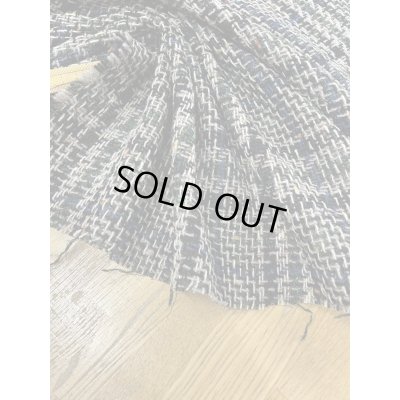 画像6: 生地：ウールざっくりチェックツイード（カーキ／ブラック×ベージュ）