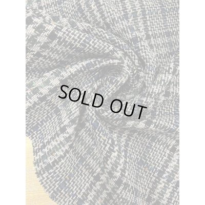 画像7: 生地：ウールざっくりチェックツイード（カーキ／ブラック×ベージュ）