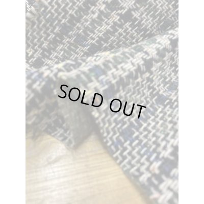 画像8: 生地：ウールざっくりチェックツイード（カーキ／ブラック×ベージュ）