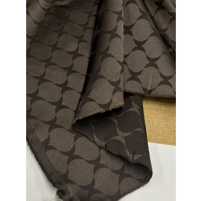 画像8: 生地：ポリエステル100％ナミナミジャガード（茶）