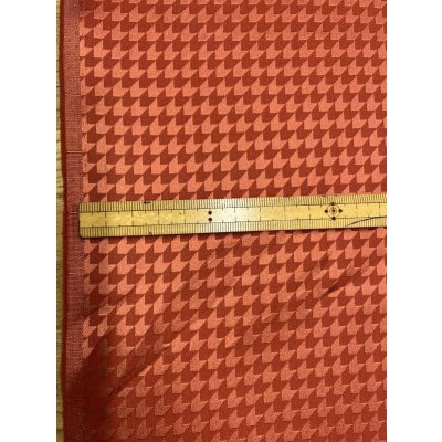 画像2: 生地：ポリエステル100％和風ジャガード（赤茶）