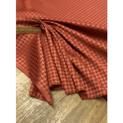 画像5: 生地：ポリエステル100％和風ジャガード（赤茶）