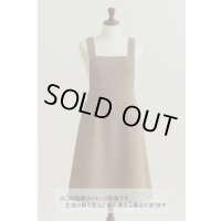 生地：ウール100％ミックスツイード（茶系）