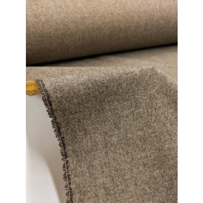 画像4: 生地：平織りウール混ネップツイード（霜降りブラウン系）