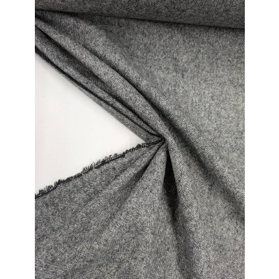 画像6: 生地：平織りウール混ネップツイード（霜降りブラック系）