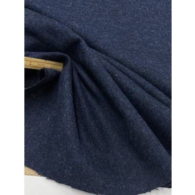 画像6: 生地：平織りウール混ネップツイード（紺系）