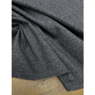 画像6: 生地：平織りウール混ネップツイード（霜降りチャコールグレー系）