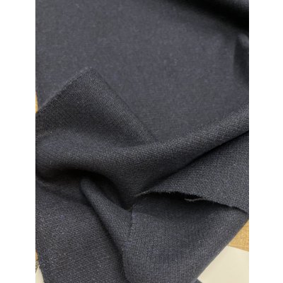 画像4: 生地：平織りウール混ネップツイード（濃紺系）