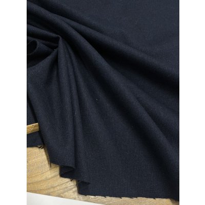 画像8: 生地：平織りウール混ネップツイード（濃紺系）