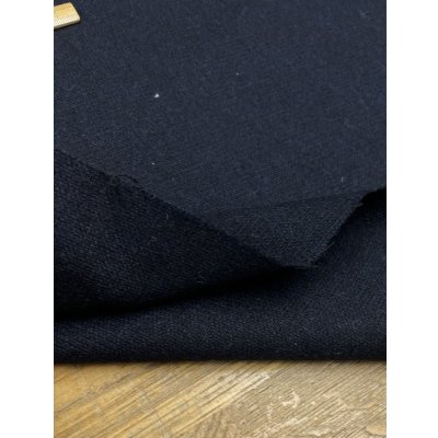 画像9: 生地：平織りウール混ネップツイード（濃紺系）