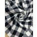 画像8: 生地：ウール厚手ブロックチェック（白×黒）