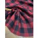 画像7: 生地：ウール厚手ブロックチェック（赤×黒）