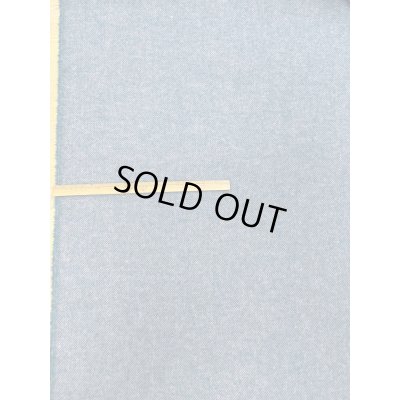 画像2: 生地： イタリー製アクリルポリ混ウール（ミックス調ブルー）