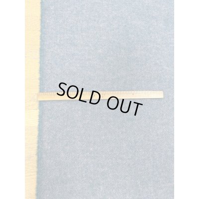 画像3: 生地： イタリー製アクリルポリ混ウール（ミックス調ブルー）