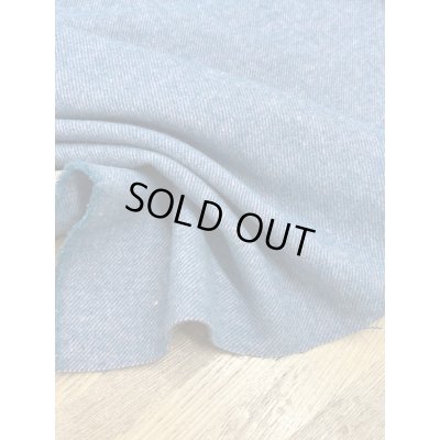 画像6: 生地： イタリー製アクリルポリ混ウール（ミックス調ブルー）