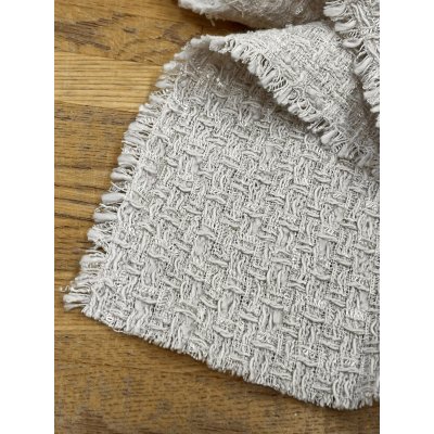 画像8: 生地： ラメヤーンファンシーツイード（ベージュ）