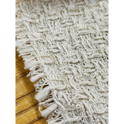 画像9: 生地： ラメヤーンファンシーツイード（ベージュ）