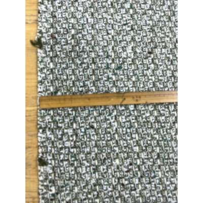 画像3: 生地： ゆる編みファンシーツイード（深緑×白）