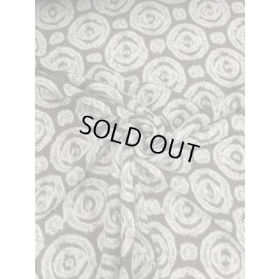 画像7: 生地：ウールポリエステル混 サークル柄ニット（ブラック×グレー）