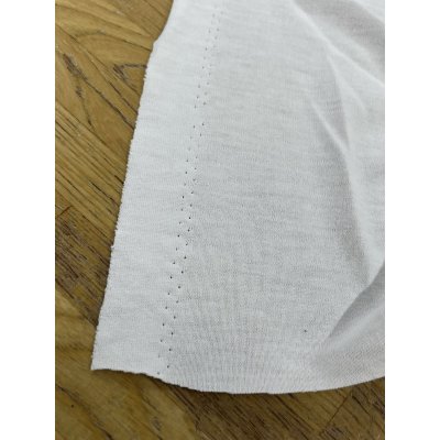 画像8: 生地：綿100％天竺ニット（オフ白）