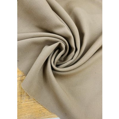 画像7: 生地： ボーダー織りウール（ベージュ）