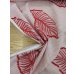 画像6: 生地：ストライプ×リーフ柄カットジャガード（白×赤） (6)