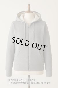 生地：綿100％裏起毛裏毛ニット（杢グレー）