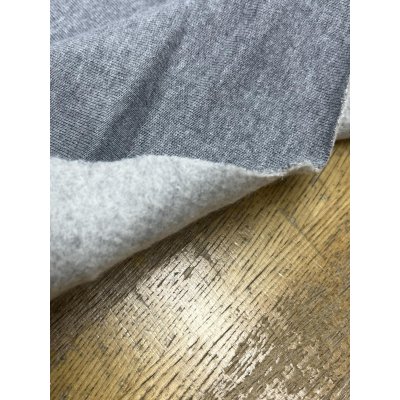 画像5: 生地：綿100％裏起毛裏毛ニット（杢グレー）