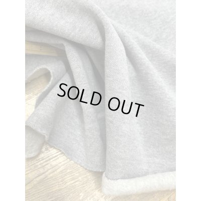 画像6: 生地：綿100％裏起毛裏毛ニット（杢グレー）