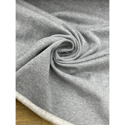 画像7: 生地：綿100％裏起毛裏毛ニット（杢グレー）