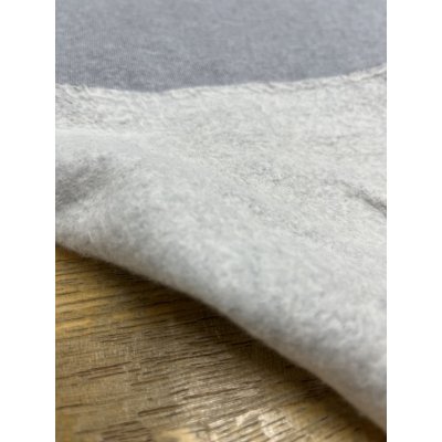 画像8: 生地：綿100％裏起毛裏毛ニット（杢グレー）