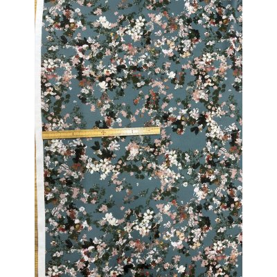 画像2: 生地：花柄リアルプリント（グリーン）
