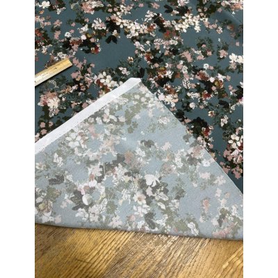 画像4: 生地：花柄リアルプリント（グリーン）